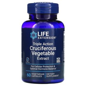 Life Extension Triple Action Cruciferous Vegetable Extract 60 viên 737870146865