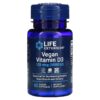 Life Extension Vegan Vitamin D3 125 mcg (5000 IU) 60 viên 737870242260