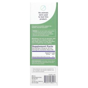 Life-flo Liquid Iodine Plus Natural Orange 2 fl oz (59 ml) 645951282213