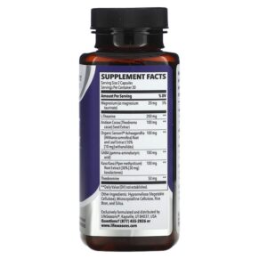 LifeSeasons Anxie-T Stress Support 60 Veg Capsules 853760002155