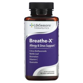 LifeSeasons Breathe-X Allergy & Sinus Support 90 viên 853760002070