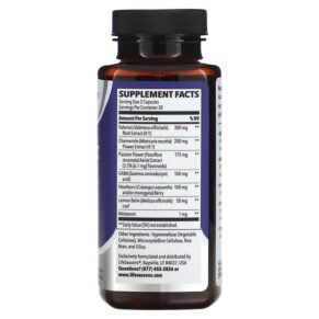 LifeSeasons Rest-ZZZ Sleep Support 60 Veg Capsules 853760002162