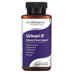 LifeSeasons Urinari-X Urinary & Yeast Support 90 viên 853760002124