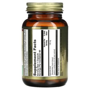 LifeTime Vitamins Natural Hyaluronic Acid 140 mg 60 Capsules 053232290176