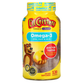 L'il Critters Omega-3 Raspberry-Lemonade 120 viên 027917014340