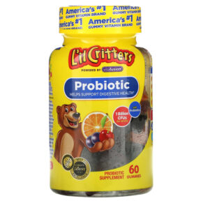 L'il Critters Probiotic + Prebiotics Cherry Orange & Grape Flavor 1 Billion CFUs 60 viên 027917001197