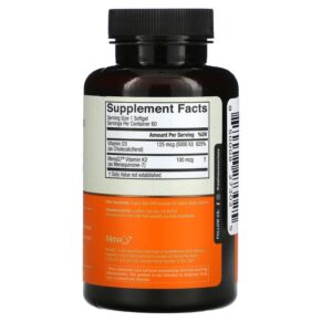 Live Conscious K2+D3 Bone & Heart Health 60 Softgels 850008273025