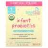 LoveBug Probiotics Infant Probiotics 0-6 Months 1 Billion CFU 30 Single Stick Packs 0.05 oz (1.5 g) 861383000328