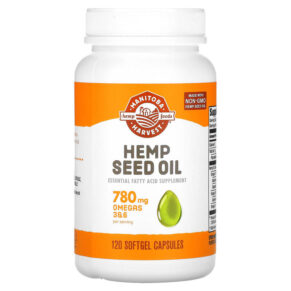 Manitoba Harvest Hemp Seed Oil 120 viên 697658101151