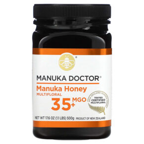 Manuka Doctor Manuka Honey Multifloral MGO 35+ 17.6 oz (500 g) 852469004187