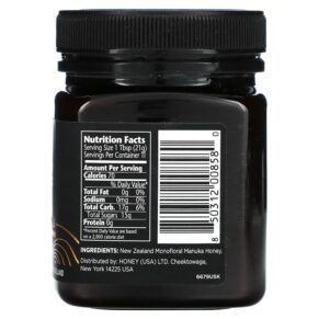 Manuka Doctor Monofloral Manuka Honey MGO 625+ 8.75 oz (250 g) 850312008580