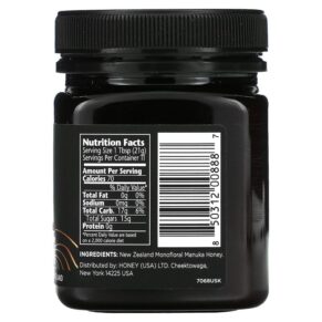 Manuka Doctor Monofloral Manuka Honey MGO 825+ 8.75 oz (250 g) 850312008887