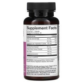 Manuka Doctor Relax Magnesium & Niacin + Manuka Honey 30 Capsules 810057720444