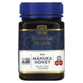 Manuka Health Raw Manuka Honey MGO 115+ 1.1 lb (500 g) 895015001537