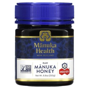 Manuka Health Raw Manuka Honey MGO 573+ 8.8 oz (250 g) 895015001568