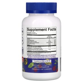 MaryRuth Organics Immunity Gummies Pectin Based Raspberry Lemonade 90 Gummies 856645008570