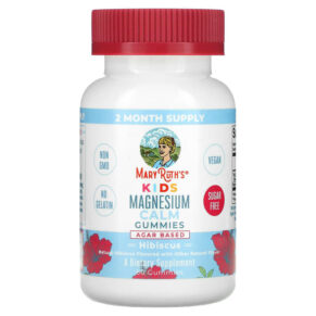MaryRuth Organics Kids Magnesium Calm Hibiscus 60 viên 850036700715