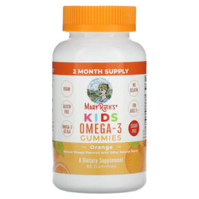 MaryRuth Organics Kids Omega-3 Ages 2+ Orange 60 viên 850018471459