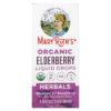 MaryRuth Organics Organic Elderberry Liquid Drops Herbals Blueberry + Raspberry 1 fl oz (30 ml) 856645008150