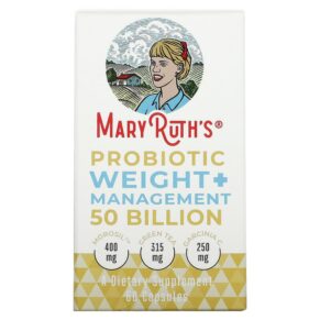MaryRuth Organics Probiotic Weight+ Management 50 Billion 60 viên 856645008396