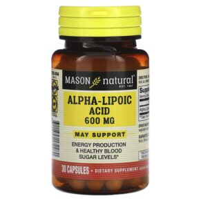 Mason Natural Alpha-Lipoic Acid 600 mg 30 viên 311845172280