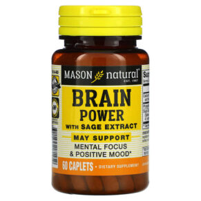 Mason Natural Brain Power + Sage Extract 60 viên 311845181459