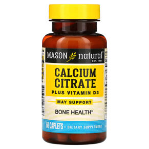 Mason Natural Calcium Citrate Plus Vitamin D3 60 viên 311845123756