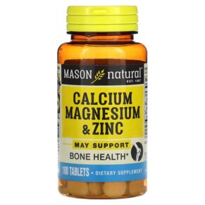 Mason Natural Calcium Magnesium & Zinc 100 viên 311845096814