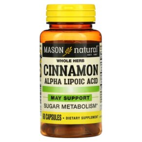 Mason Natural Cinnamon Alpha Lipoic Acid 60 viên 311845165558