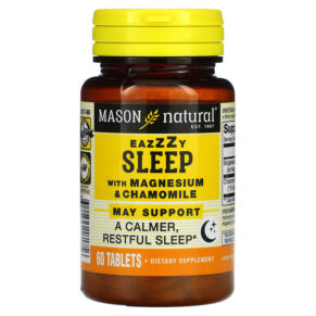 Mason Natural Eazzzy Sleep + Magnesium & Chamomile 60 viên 311845181756