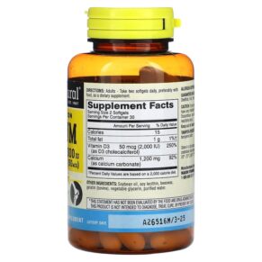 Mason Natural Fast Absorption Calcium 600 mg 60 Softgels 311845161857