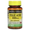 Mason Natural Folic Acid 800 mcg 100 viên 311845067616
