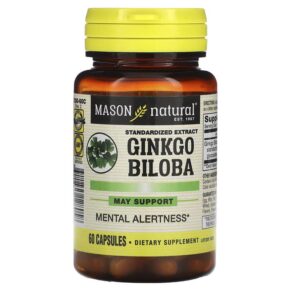 Mason Natural Ginkgo Biloba Standardized Extract 60 viên 311845128058