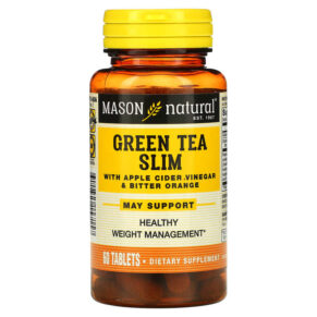 Mason Natural Green Tea Slim + Apple Cider Vinegar & Bitter Orange 60 viên 311845157157