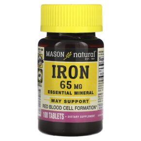 Mason Natural Iron 65 mg 100 viên 311845149718