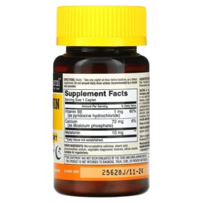 Mason Natural Melatonin 10 mg 60 Caplets 311845181053