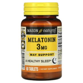 Mason Natural Melatonin 3 mg 60 viên 311845111357