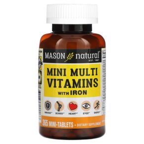 Mason Natural Mini Multi Vitamins + Iron 365 viên 311845000033