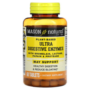 Mason Natural Plant-Based Ultra Digestive Enzymes 60 viên 311845180254