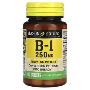 Mason Natural Vitamin B-1 250 mg 100 viên 311845056610