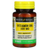 Mason Natural Vitamin B6 100 mg 100 viên 311845057112