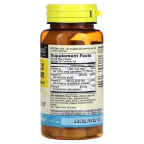 Mason Natural Vitamins E C & Beta Carotene 60 Tablets 311845117656