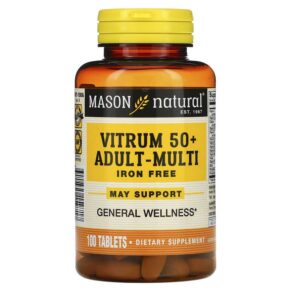 Mason Natural Vitrum 50+ Adult-Multi Iron Free 100 viên 311845159717