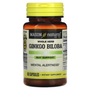 Mason Natural Whole Herb Ginkgo Biloba 60 viên 311845177353