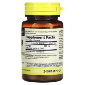 Mason Natural Whole Herb Moringa 500 mg 60 Capsules 3 Mason Natural Whole Herb Moringa 500 mg 60 Capsules 311845167750