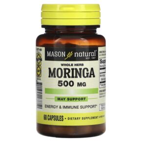 Mason Natural Whole Herb Moringa 500 mg 60 viên 311845167750