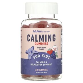 MAV Nutrition Calming For Kids Berry 60 viên 850018273282