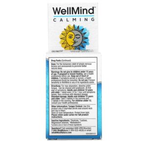 MediNatura WellMind Calming Day/Night 100 Tablets 787647704033