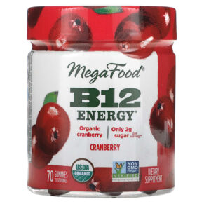 MegaFood B12 Energy Cranberry 70 viên 051494104095
