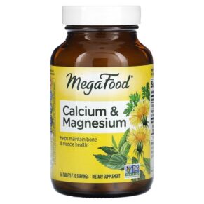 MegaFood Calcium & Magnesium 60 viên 051494102312